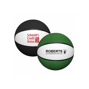 5"  Mini Rubber Basketball -  Colors
