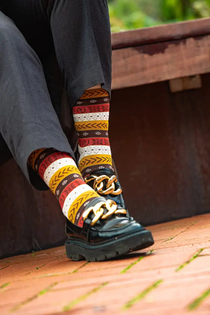 Abuja Bogolan Socks