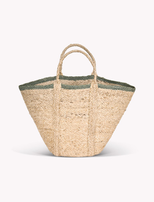 Foxcroft Market Bag - Jute, Rosemary