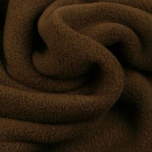 Tissu polaire - Chocolat