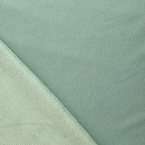 Tissu sweat polaire alpine - Vert de gris