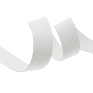 Sangle de sac chevrons - Blanc