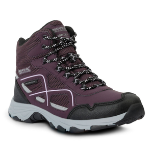 Regatta Womens Lady Vendeavour ISOTEX Waterproof Walking Boots - 6 UK / Deep Plum/Lilac Frost