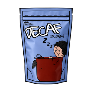 Runty Roaster - kawa ziarnista bezkofeinowa Kolumbia Sugar Cane Decaf Omniroast 250 g
