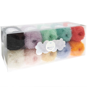 Coffret 10 pelotes de fil à crocheter Creative Bubble - Crazy Bubble Gang