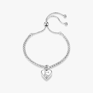 Silver Handwriting Ashes Bracelet