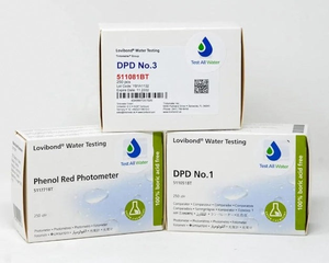 250 Pastiglie Reagenti DPD1 + 250 DPD3 + 250 PH Phenol Red Lovibond per Fotometro Elettronico Scuba / MD / PM600 / Multidirect