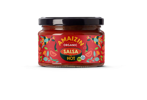 Organic Hot Salsa Dip 260g (Amaizin)