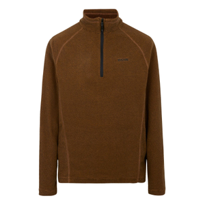 Regatta Mens Montes Half Zip Fleece - M / Pumpkin Spice/Black