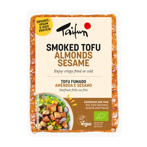 Organic Smoked Almond & Sesame Tofu (Taifun) 200g