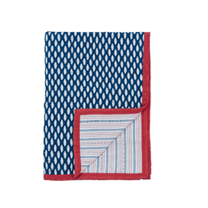 Inis Decorative Throw, Blue