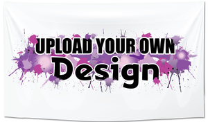 Custom Banner Printing - Upload Your Own Design - Size 2 - Backdrop Banner Style