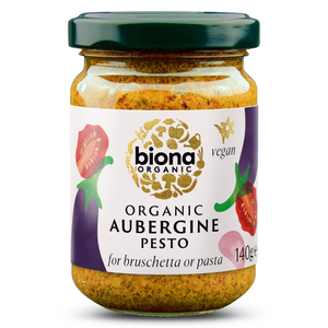 Organic Aubergine Pesto (Biona) 140g