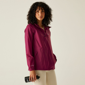 Regatta Womens Pack It III Waterproof Packable Jacket - 14 / Beaujolais