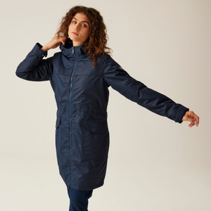 Regatta Womens Romine II Waterproof Winter Parka Jacket - 24 / Navy