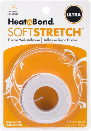Ruban de colle thermocollante pour tissus stretch HeatNBond - 15,9 mm x 9,10 m