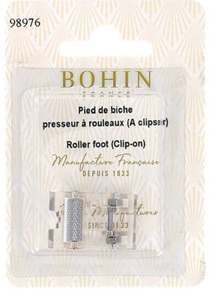 Pied presseur à rouleaux machine à coudre Bohin