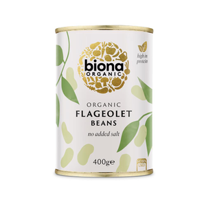 Organic Flageolet Beans (Biona) 400g