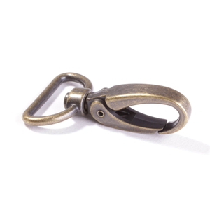Mousqueton métal 25 mm - Bronze