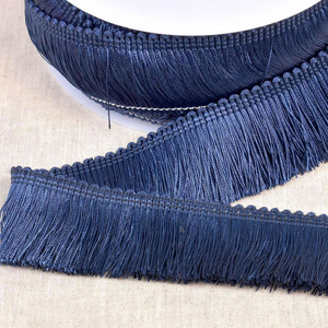 Frange épaisse 45 mm - Bleu marine