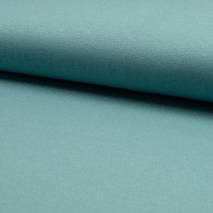 Tissu jersey viscose - Bleu vert