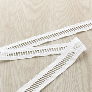 Broderie jour échelle - Blanc