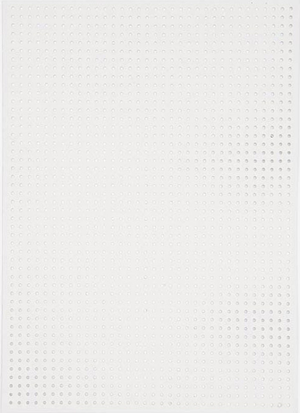 Lot de 10 feuilles carton à broder - Blanc