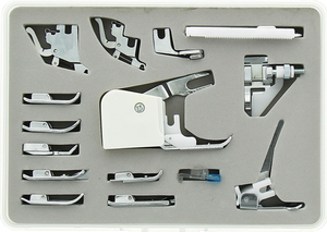 Coffret de 15 pieds pour machines à coudre