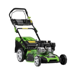 Sealey Dellonda Self-Propelled Petrol Lawnmower Grass Cutter with Height Adjustment & Grass Bag 149cc 18"/46cm 4-Stroke Engine | DG101