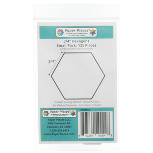 Set de 125 hexagones Paper Pieces 3/4in