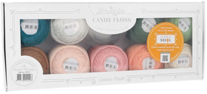 Coffret de 10 pelotes de coton perlé Scheepjes Candy Floss N°10 - Studio Manya