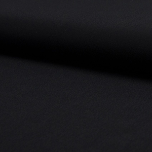 Tissu crêpe de viscose - Noir