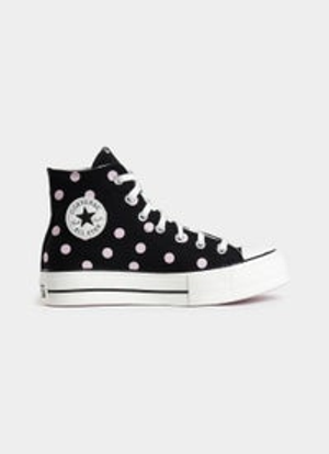 Converse Chuck Taylor Lift Polka Dot Hi Shoes - Womens