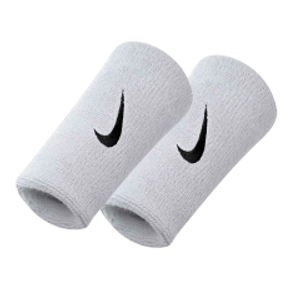 Nike Premier Large Wristbands - White/Black