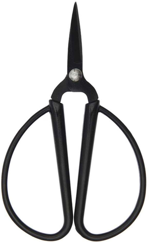 Ciseaux à broder grands anneaux noirs Rico Design 9 cm