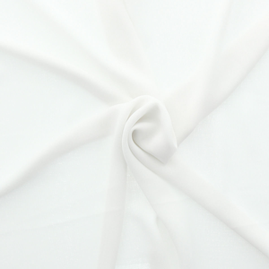 Tissu mousseline - Blanc