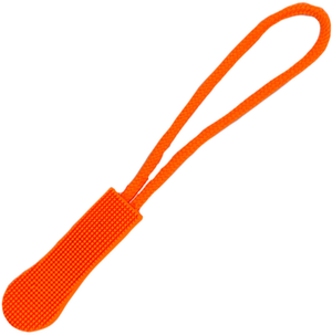 Cordon de tirage pour tirette de fermeture - Orange fluo