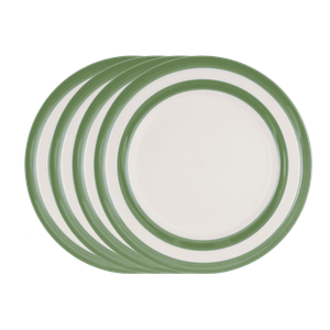 Set of 4 Willow Green Main Plates (Seconds)