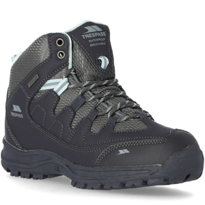 Trespass Womens Mitzi Mid Rise Waterproof Walking Boots - 8 UK / Iron