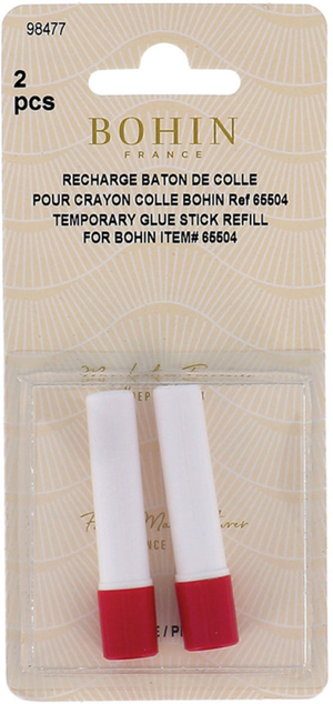 Set de 2 recharges crayon colle temporaire Bohin