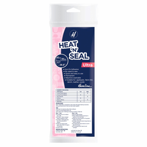 Papier thermocollant pour appliqué, quilting et couture 43 cm x 93 cm - Ultra