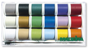 Boite de fils à broder Frosted Matt Madeira