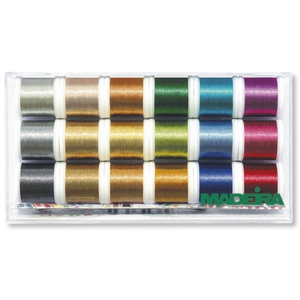 Boite de fils Metallic Glamour Madeira