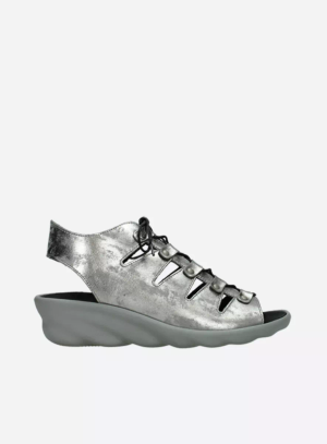 Arena - silver metallic nubuck - Grey, 41
