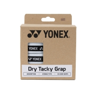 Yonex Dry Tacky Grap X 30 Overgrip - White