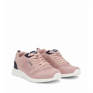 Bench Womens Kira Trainers Pink/Navy