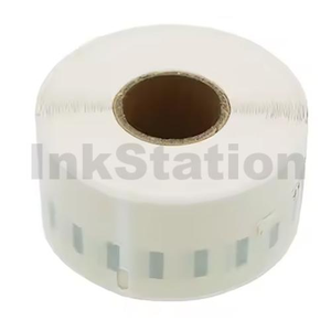 Dymo SD99013 / S0722410 Compatible Black on Clear Plastic Label Roll 36mm x 89mm - 260 labels per roll (with chip) for LabelWriter 550/5XL