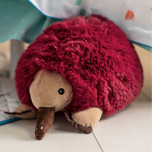 Linen House Kids Edd Yechidna Kids Plush Filled Cushion Red