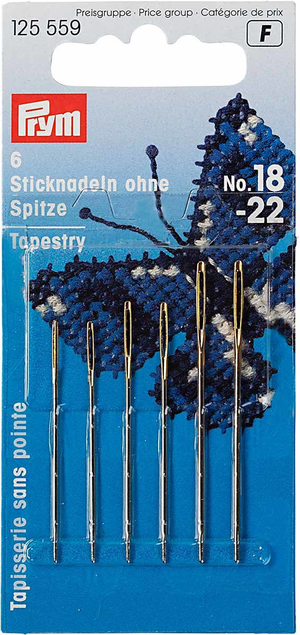 Aiguilles à tapisserie sans pointe
