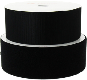 VELCRO® Brand adhésif noir 100 mm de large rouleau de 25 mètres